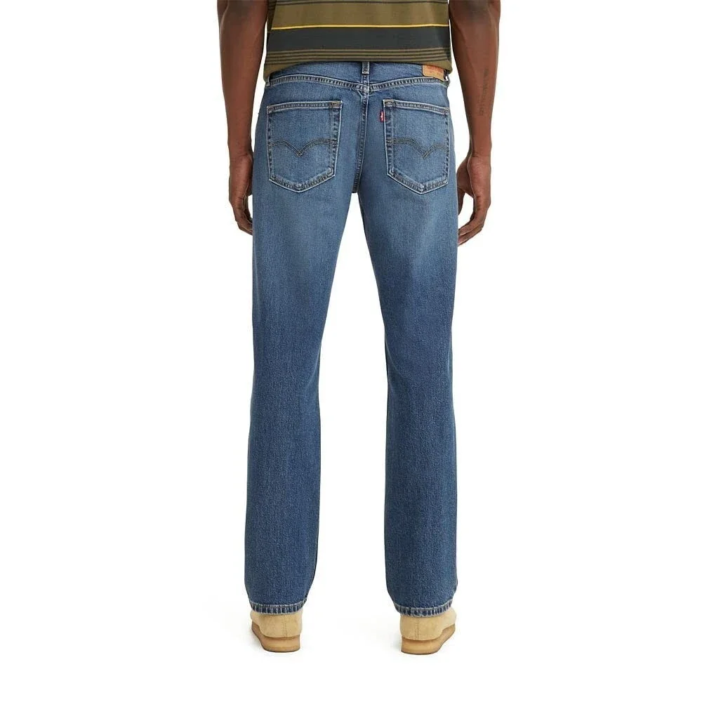 Levi's 514 Jeans Men's 31x30 Blue Denim Cotton Medium Wash Straight Leg UPS1365